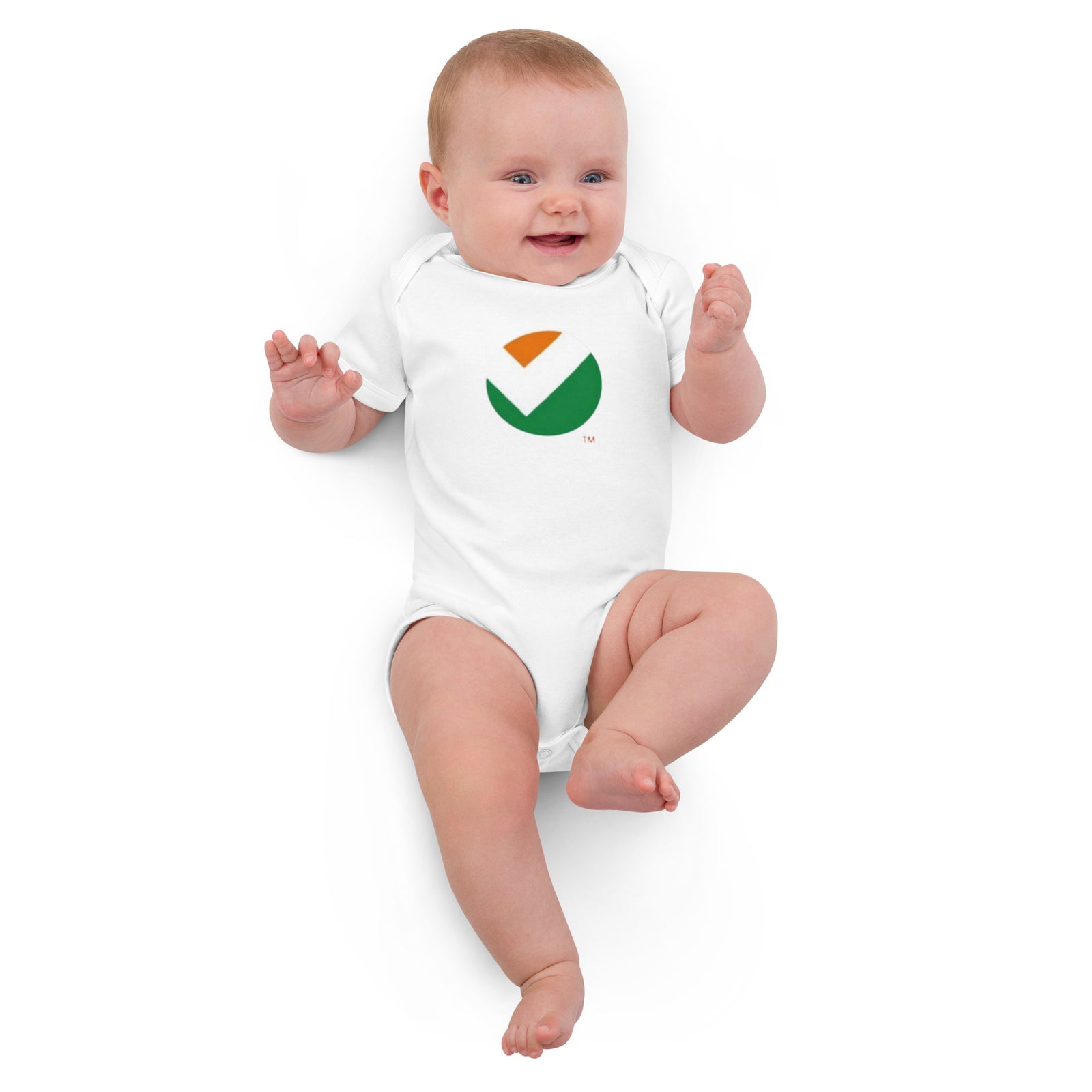 Organic cotton baby bodysuit