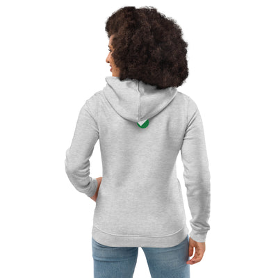 Women's eco fitted hoodie