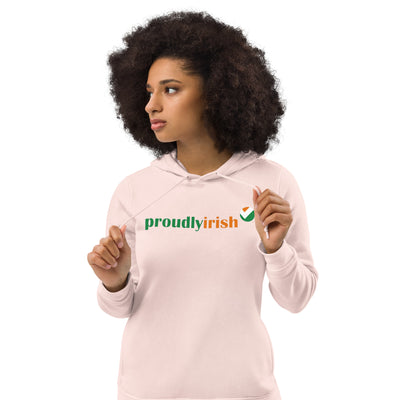 Women's eco fitted hoodie